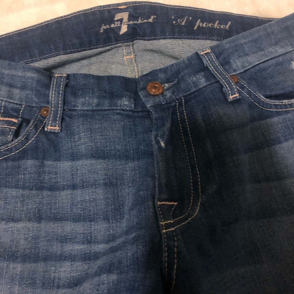 Seven for all mankind A pocket bootcut jeans